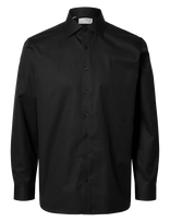 Selected - Slhslim-Ethan Shirt Ls Spread Noos - Laisvalaiko marškiniai - Juoda