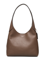 Coach - Brooklyn Shoulder Bag 28 Dark Stone - Rankinė - Ruda
