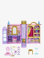 Disney Princess - Disney Princess Ready For The Ball Closet With Fashions, Accessories, & Storage, Opens 2 Feet Wide - Lėlių namas - Marga / raštuota