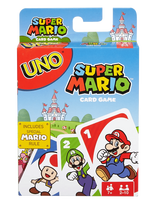 Mattel Games - Games Uno Super Mario - Kortų žaidimas - Mėlyna