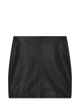 2NDDAY - 2Nd Ceciliana - Classic Leather - Trumpas sijonas - Juoda