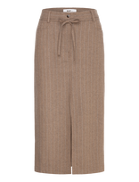 Day Birger Et Mikkelsen - Jody - Graphic Wool Stripe - Iki kelių ir midi sijonai - Ruda