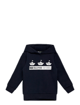 Helly Hansen - K Hh Graphic Hoodie - Džemperis - Tamsiai mėlyna