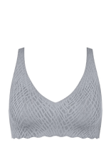 Sloggi - Sloggi Zero Feel Bliss Soft Bra - Liemenėlė be lankelių - Pilka