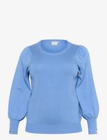 Kaffe Curve - Kclizzy Ls Pullover No - Megztinis - Mėlyna