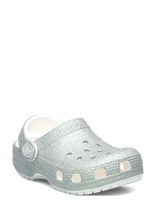 Crocs - Classic Iridescent Glitter Cgt - Klumpės - Sidabro