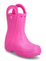Crocs - Handle It Rain Boot K - Aukšti guminiai batai - Rožinė