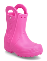 Crocs - Handle It Rain Boot T - Aukšti guminiai batai - Rožinė