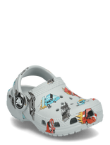 Crocs - Classic Race Cars Graphic Cg T - Klumpės - Mėlyna