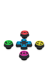 Crocs - Game Controller 5 Pack - Batų aksesuarai - Marga / raštuota