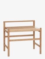 Hübsch - Heritage Bench - Taburetės ir suolai - Ruda