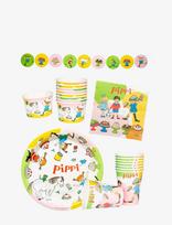 Joker - Pippi Party Pack Small - Vaikų šventės reikmenys - Marga / raštuota