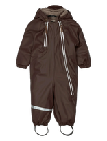 Mikk-line - Pu Snow Suit 2 Zip Recycled - Apsauginis kombinezonas nuo lietaus - Ruda