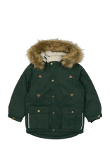 Mikk-line - Twill Nylon Boy Parca - Slidinėjimo striukė - Žalia