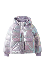 Name It - Nkfmalan Puffer Jacket Foil - Striukė - Violetinė