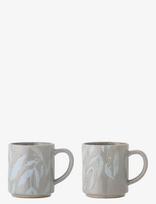 Bloomingville - Aurora Mug - Kavos puodelis - Pilka