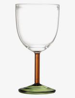 Bloomingville - Martine Wine Glass - Raudonojo vyno taurės - Žalia