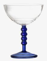 Bloomingville - Noemi Cocktail Glass - Kokteilių taurė - Mėlyna