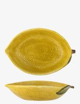 Bloomingville - Limone Bowl - Dekoratyvinė lėkštė - Geltona