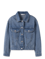 Name It - Nkfmila Dnm Jacket 8510-Za Noos - Džinsės ir velvetinės striukės - Mėlyna