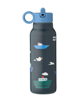 Liewood - Falk Water Bottle 350 Ml - Maistui - Tamsiai mėlyna