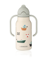 Liewood - Kimmie Water Bottle 250 Ml - Maistui - Kreminė spalva