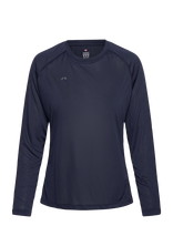 Newline - Nwlbeat W T-Shirt L/S - Sportiniai marškinėliai ilgomis rankovėmis - Tamsiai mėlyna