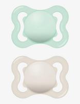 MAM - Mam Air Silicone Blue 0-6M - Čiulptukas - Marga / raštuota