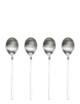 OYOY Living Design - Yuka Spoon - Pack Of 4 - Stalo šaukštas - Sidabro