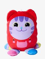 Simba Toys - Gabby´s Dollhouse, Dj Catnip Squishy Plush (20 Cm) - Pliušinis gyvūnas - Marga / raštuota