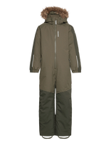 Viking - Expower Insulated Playsuit - Slidinėjimo kombinezonai ir komplektai - Chaki spalva