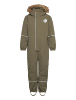 Viking - Play Winter Playsuit Thermal - Slidinėjimo kombinezonai ir komplektai - Chaki spalva