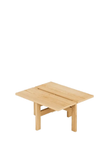MOEBE - Rectangular Coffee Table, 60 Cm, Oak (Fsc Mix Credit) - Kavos staliukas