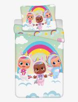 BrandMac - Bed Linen Junior Cry Babies 1001 - 100X140, 40X45 Cm - Patalynės komplektas - Marga / raštuota