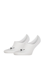 PUMA - Puma Unisex High Cut Footie 2P - Sportinės kojinės - Balta