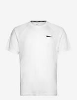 NIKE SWIM - Nike Essential Short Sleeve Hydroguard - Sportiniai marškinėliai - Balta