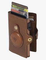 Tony Perotti - Furbo Cardholder W/ Airtag - Kortelių dėklas - Ruda