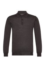 Oscar Jacobson - Melvin Poloshirt - Polo marškinėliai ilgomis rankovėmis - Ruda