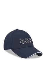 BOSS - Cap-Us-1 - Sportinė kepurė - Tamsiai mėlyna