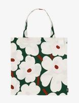 Marimekko Home - P. Unikko Bag 44X43 Cm - Tote krepšys - Žalia