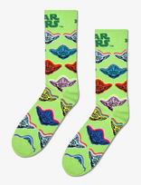 Happy Socks - Star Wars™ Yoda Sock - Įprastos kojinės - Žalia