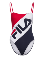 FILA - Women Mei Swim Suit - Sportinis maudymosi kostiumėlis - Marga / raštuota