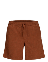 Jack & Jones - Jpstjaiden Jjjacquard Jogger Short Styd - Laisvalaiko marškiniai - Ruda