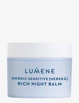 LUMENE - Lumene Nordic Sensitive Rich Night Balm 50 Ml Nattkräm - Naktinis kremas - Nude