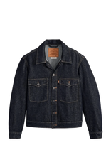 Levi's® - Embarcadero Station Jkt Love Y - Džinsinis švarkas be pamušalo - Juoda