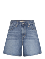 Levi's® - High Baggy Short Worn Memory S - Džinsiniai šortai - Mėlyna