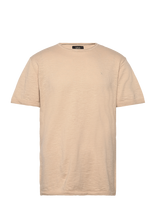 Clean Cut Copenhagen - Thomas Knitted T-Shirt - Marškinėliai trumpomis rankovėmis - Kreminė spalva