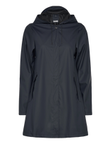 Rains - A-Line W Jacket W3 - Lietpaltis - Tamsiai mėlyna