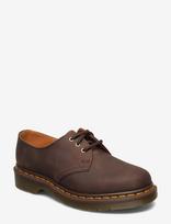 Dr. Martens - 1461 Dark Brown Crazy Horse - Verslo marškiniai - Ruda