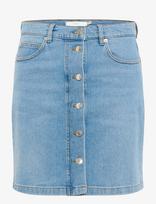 InWear - Sindraiw Short Skirt - Džinsinis sijonas - Mėlyna